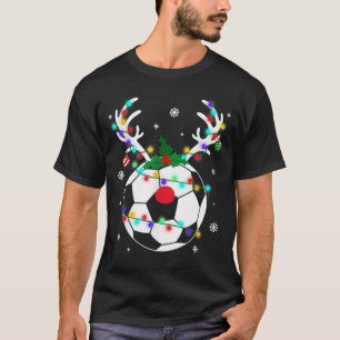 Camiseta Vias de Natal de Reindeer de Natal