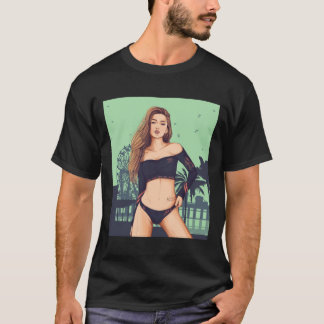 Camiseta Vibe GTA V de Girl Beach
