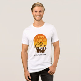 Camiseta Vibe Retrô do Dia do Trabalhador