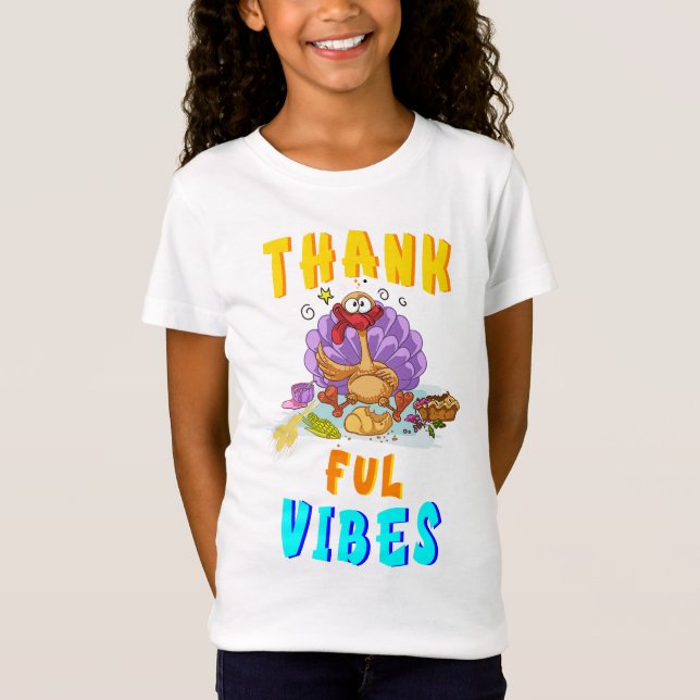 Camiseta Vibes agradecidas (Frente)
