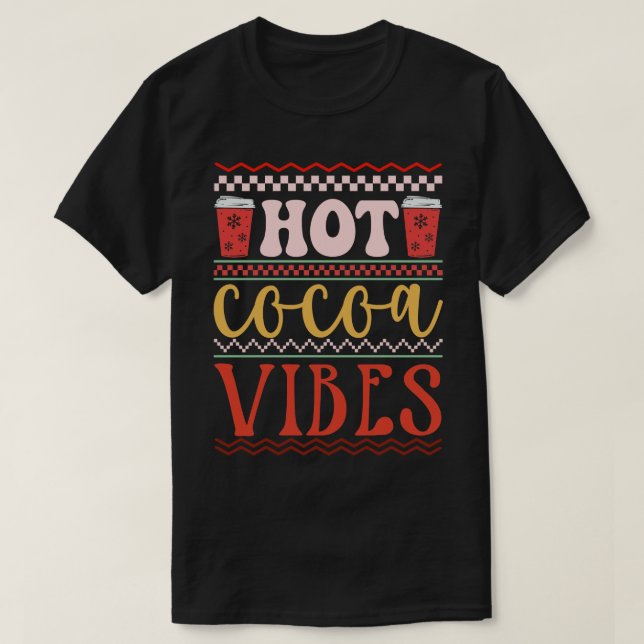 Camiseta Vibes de Cacau Quente (Frente do Design)