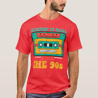 Camiseta Vibes de Estilo de Vida dos Anos 90 Música Retro V