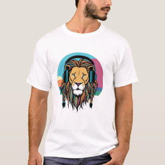 Camiseta vibes de leão