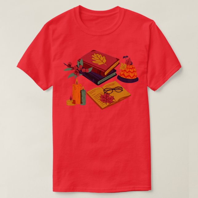 Camiseta Vibes de outono2 (Frente do Design)
