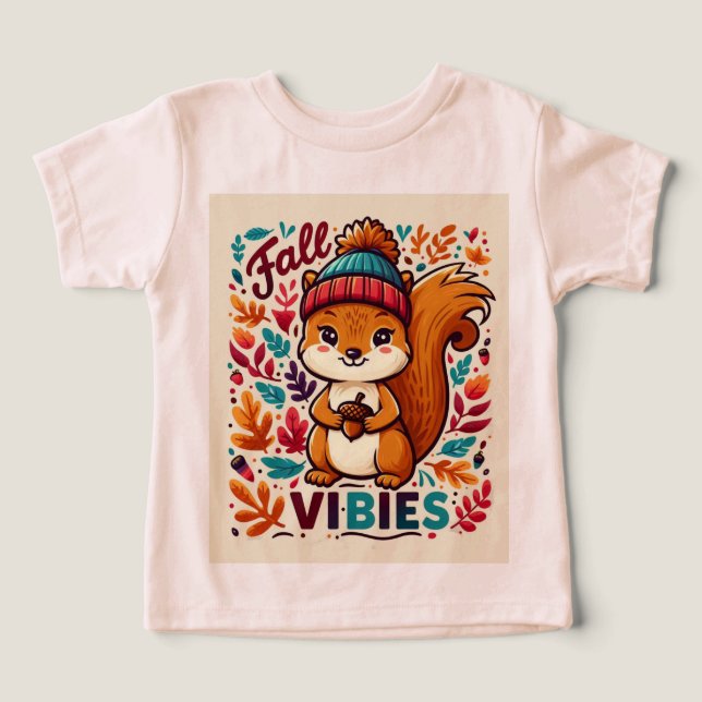 Camiseta Vibes de outono 2 (Design frontal)