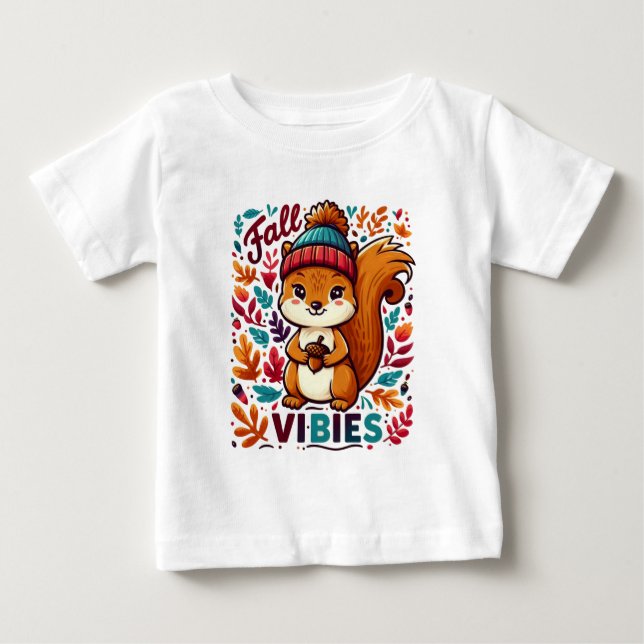Camiseta Vibes de outono 3 (Frente)