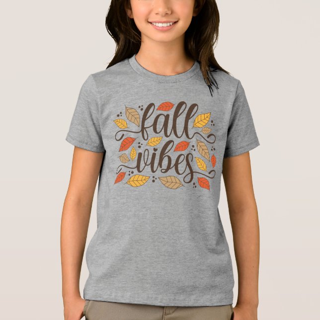 Camiseta Vibes de queda (Frente)