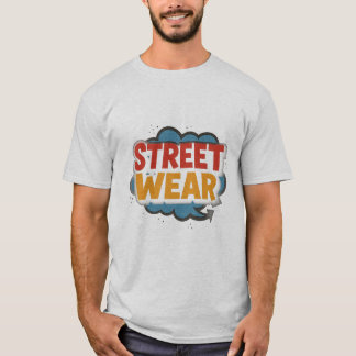 Camiseta Vibes de Streetwear - Design de Gráfico Urbano Neg