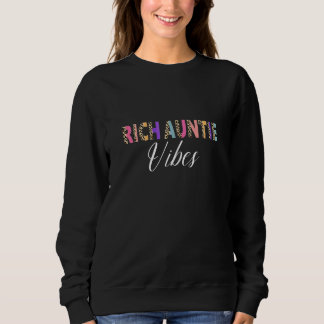 Camiseta Vibes de Tia Rica Feminino Melhor Tia Mulheres Mot