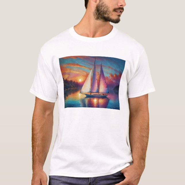 Camiseta Vibes de veleiro (Frente)