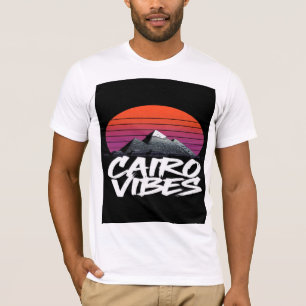 Camiseta Vibes do Cairo Antigo   Estilo de Rua Egípcio e Vi