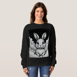 Camiseta Vibes do Céu Fresco Coelhinho Celestial