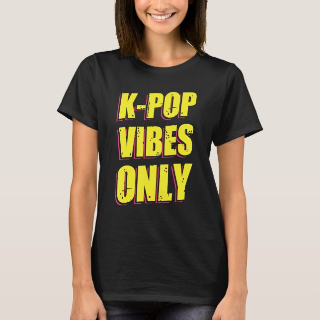 Camiseta Vibes do Pop K (Frente)