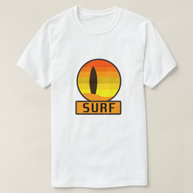 Camiseta Vibes do surf (Frente do Design)