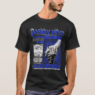 Camiseta Vibes Positivos, Sad Aestic Streetwear