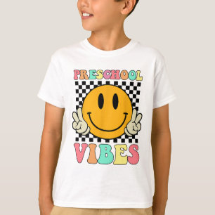 Camiseta Vibes Retro Professor Aluno No Último Dia Da Escol