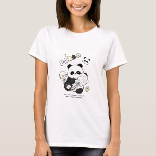 Camiseta Vibes Românticas de Panda