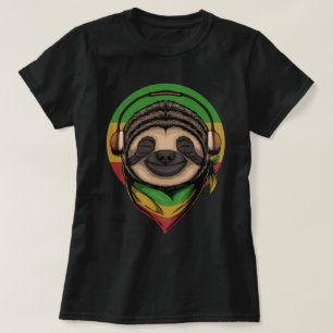 Camiseta Vibing Sloth