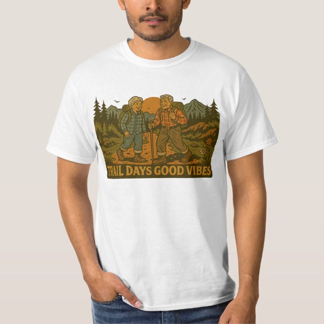 Camiseta Víblias Boas dos Dias de Trilha (Frente)