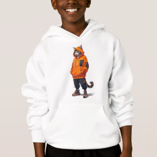 Camiseta Víblias de Gato Urbano - Design de Roupa de Rua Fu