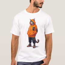 Víblias de Gato Urbano - Design de Roupa de Rua Fu