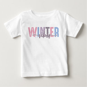 Camiseta Víblias de inverno - Tipografia de Pastel Suave