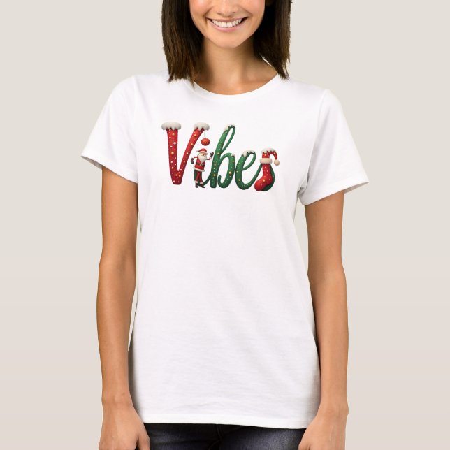 Camiseta Víblias de Natal (Frente)