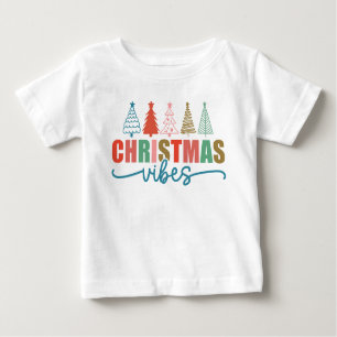 Camiseta Víblias de Natal - Design das Árvores de Férias Co