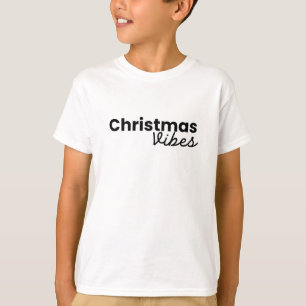 Camiseta Víblias de Natal   Na moda de tendências minimalis