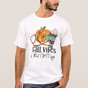 Camiseta Víblias De Queda E CMT Life Pumpkin Leopard Thanks
