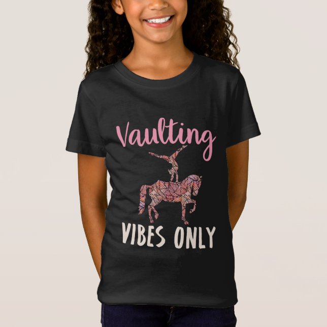 Camiseta Víblias de salto apenas equestre (Frente)