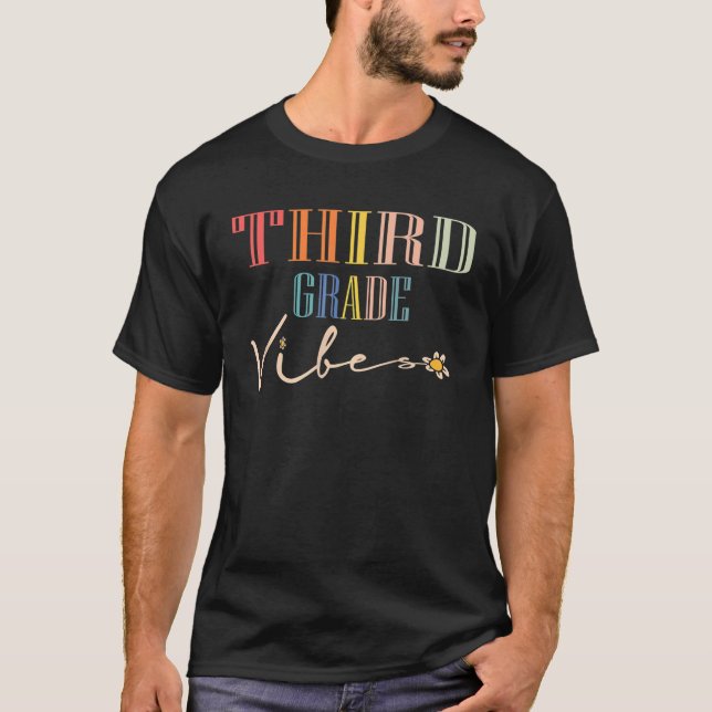Camiseta Víblias de terceiro grau - 3º ano da equipe retror (Frente)