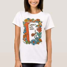 Camiseta Víblias de Verão da Book Girl