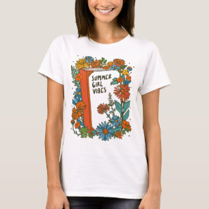 Camiseta Víblias de Verão da Book Girl