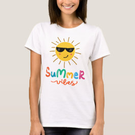 Camiseta Víblias de Verão e Sun