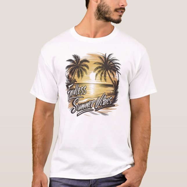 Camiseta Víblias de Verão sem fim (Frente)