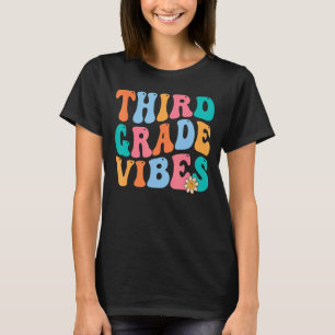 Camiseta Víblias do 3º ano retro de volta à escola de profe
