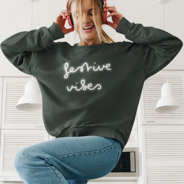 Camiseta Víblias festivas | Moderno Neon Light Trendy Red X (Criador carregado)