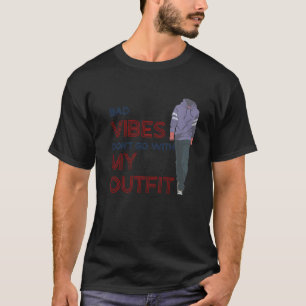 Camiseta Víblias ruins não vão com a minha roupa de sarcasm