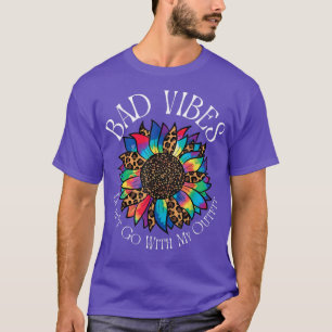 Camiseta Víblias ruins não vão com minha roupa Retro Leopar