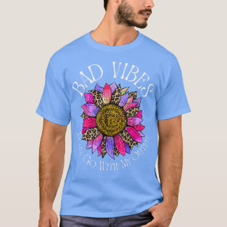 Camiseta Víblias ruins não vão com minha roupa Retro Leopar
