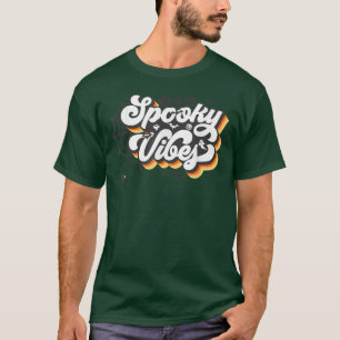 Camiseta Víblias Spooky Com Dia de as Bruxas engraçado De B