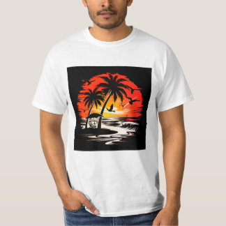Camiseta Víblias tropicais