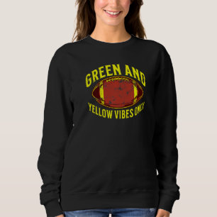 Camiseta Víblias Verdes E Amarelas Apenas Equipe De Futebol