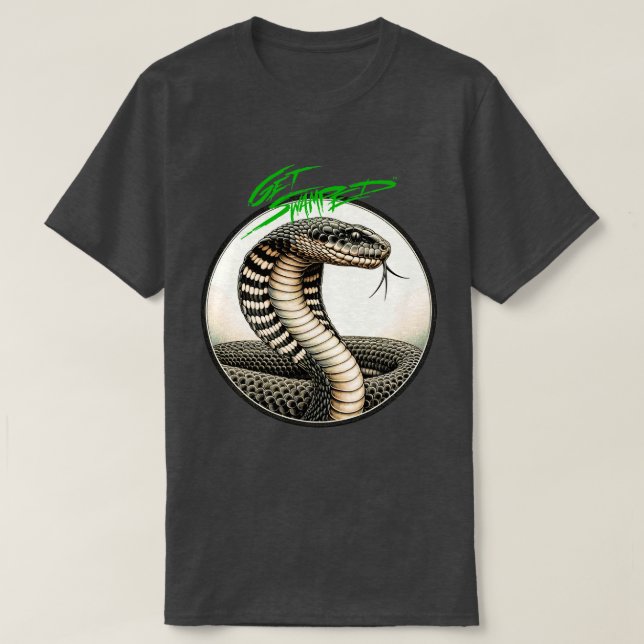 Camiseta Víboras Inundadas (Frente do Design)