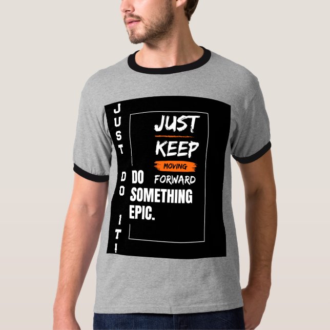 Camiseta Vibração Cinza (Frente)