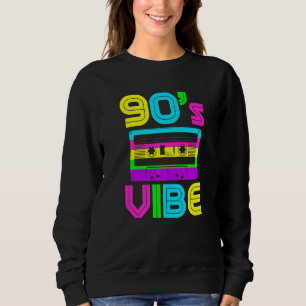Camiseta Vibração dos Anos 90 Música Vintage dos Anos 1990