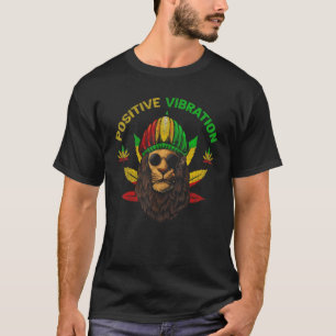 Camiseta Vibração Positiva Para Reggae Music 1