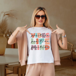 Camiseta Vibração positiva vida positiva