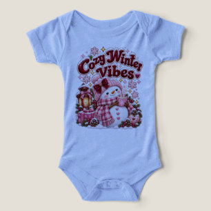 Camiseta Vibrações Aconchegantes de Inverno Bonito Coquette